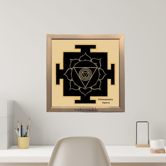 Chinnamasta Yantra - For Spiritual Awakening and Increased Intuition Power
